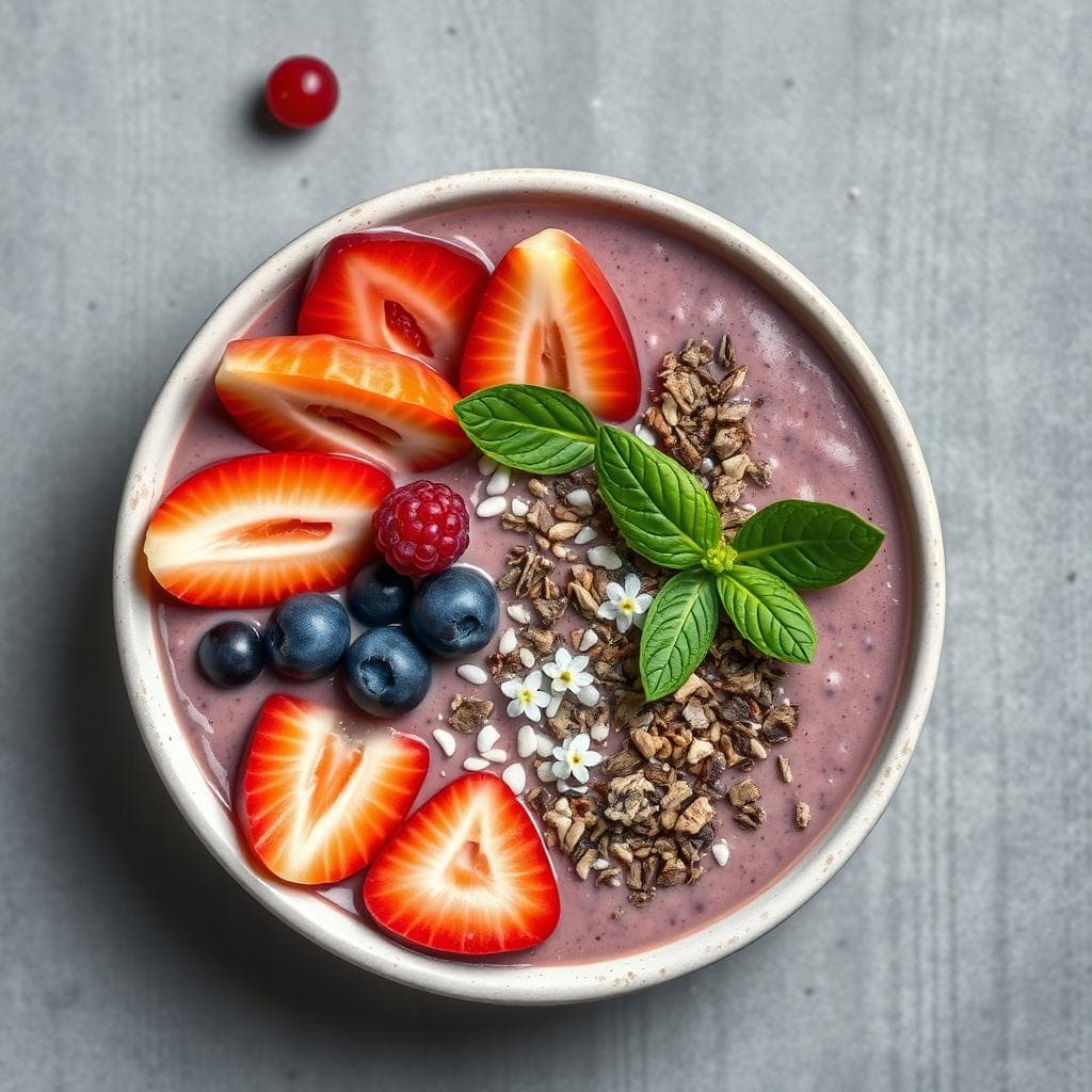 Smoothie Bowl de Açai y Frutas