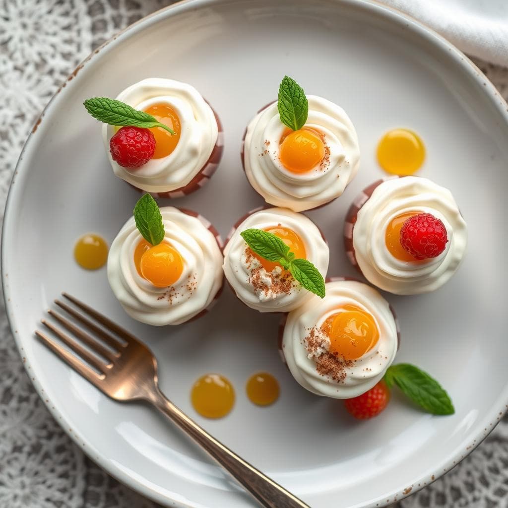 Trufas de Chocolate Blanco y Mermelada de Naranja