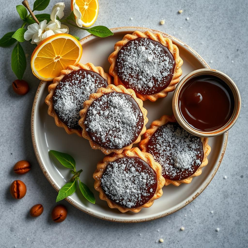 Galletas de Chocolate con Almendras y Vainilla