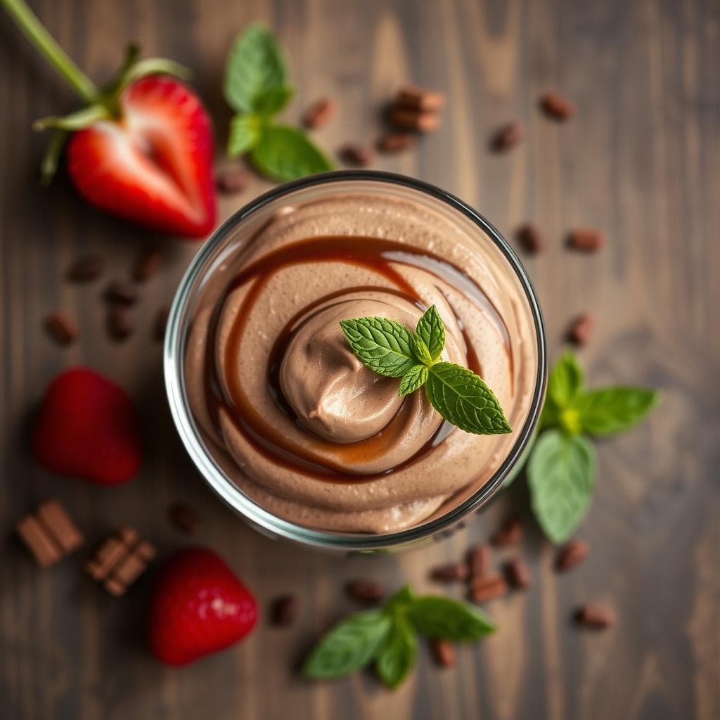 Mousse de Chocolate Estilo Leche