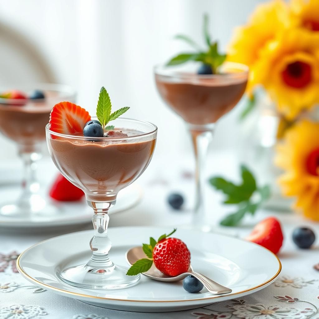 Mousse de Chocolates Variados